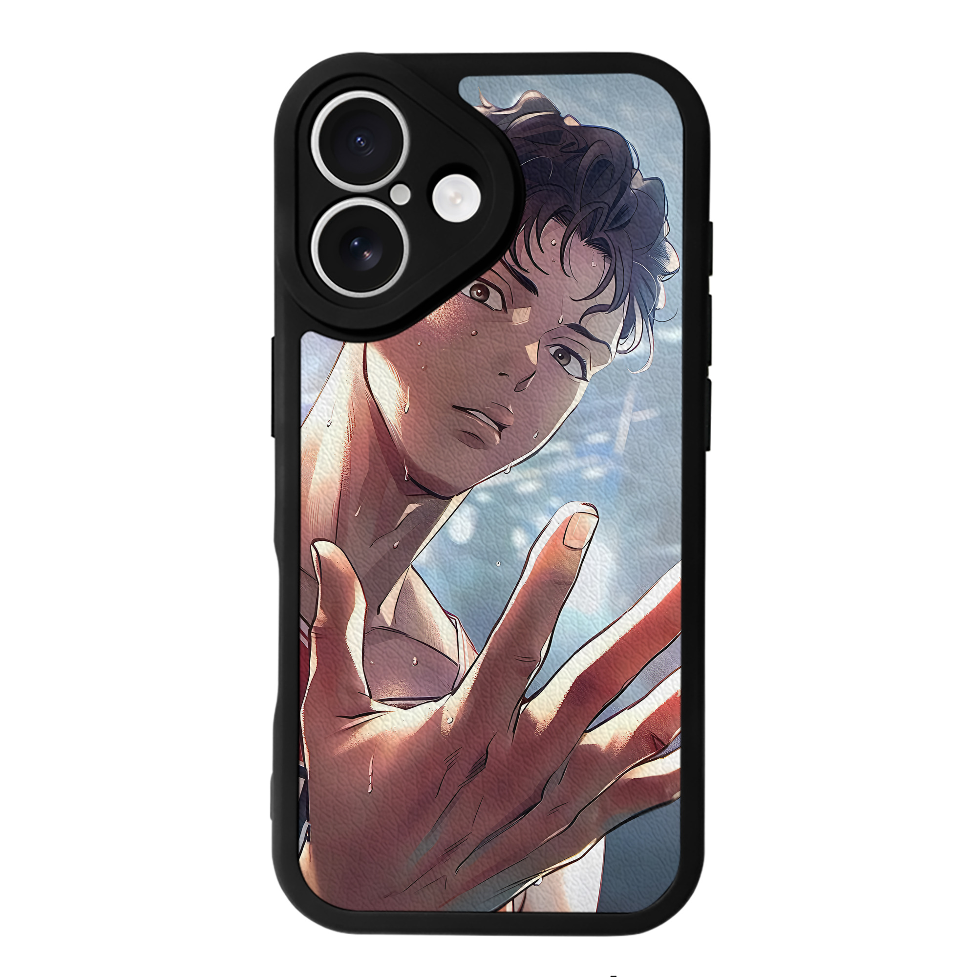 （画像用） SLAM DUNK／スラムダンク 【iPhone 16シリーズ対応】シリコンスマホケース（レザー調） 材質：シリコン
